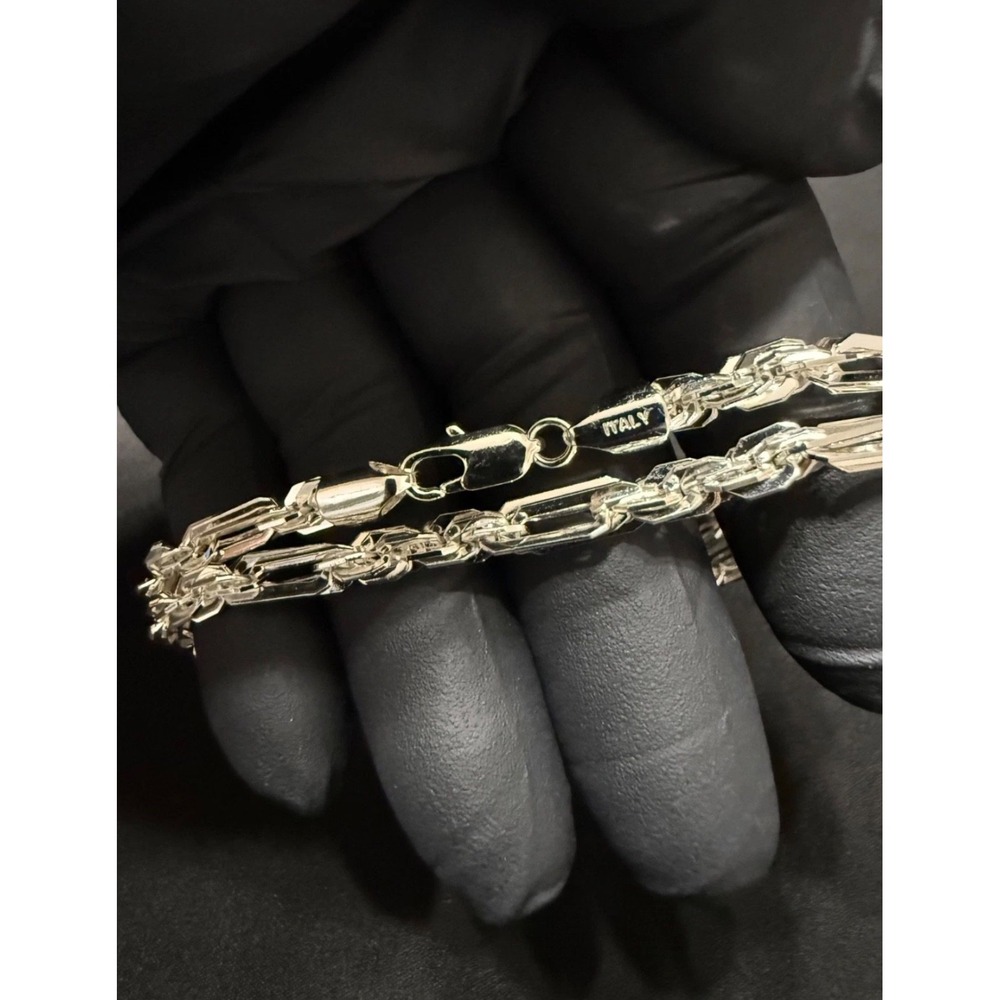 milano silver filled 24inch 5mm lobster clasp - Picture 4 of 4